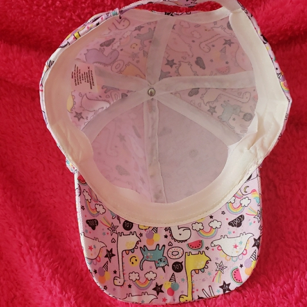 Colorful Dinosaur Print Cap - Picture 3 of 5